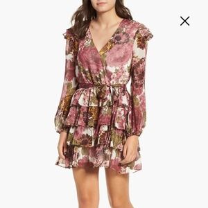 WAYF Floral Dress